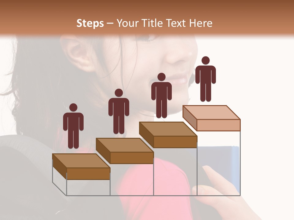 Rucksack Background Pupil PowerPoint Template