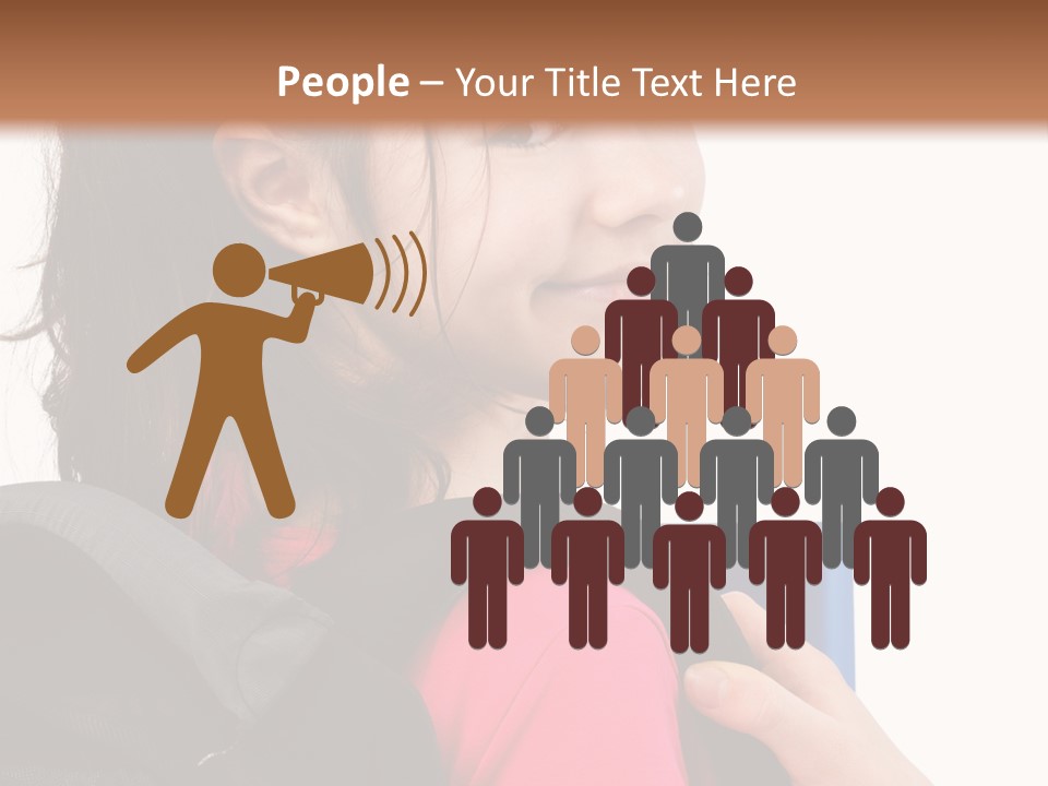 Rucksack Background Pupil PowerPoint Template