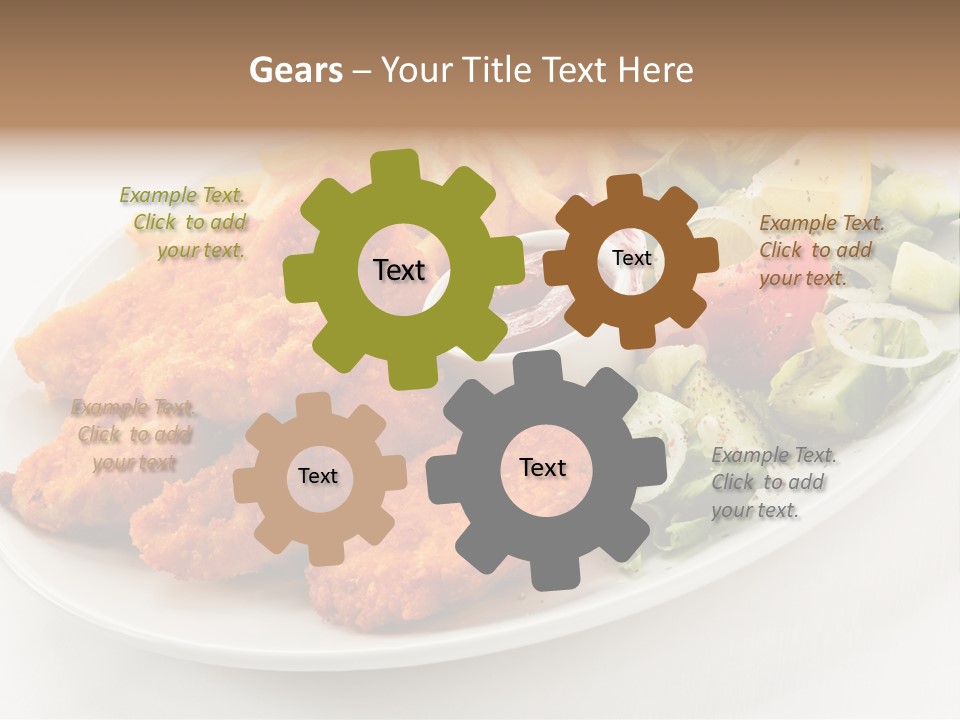 Bbq Fast Food Dining PowerPoint Template