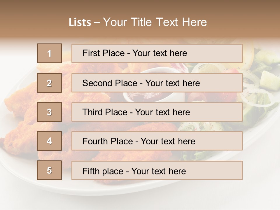 Bbq Fast Food Dining PowerPoint Template