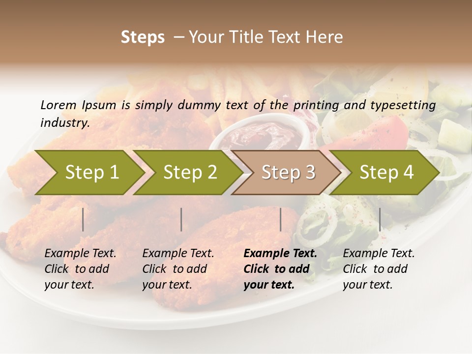 Bbq Fast Food Dining PowerPoint Template