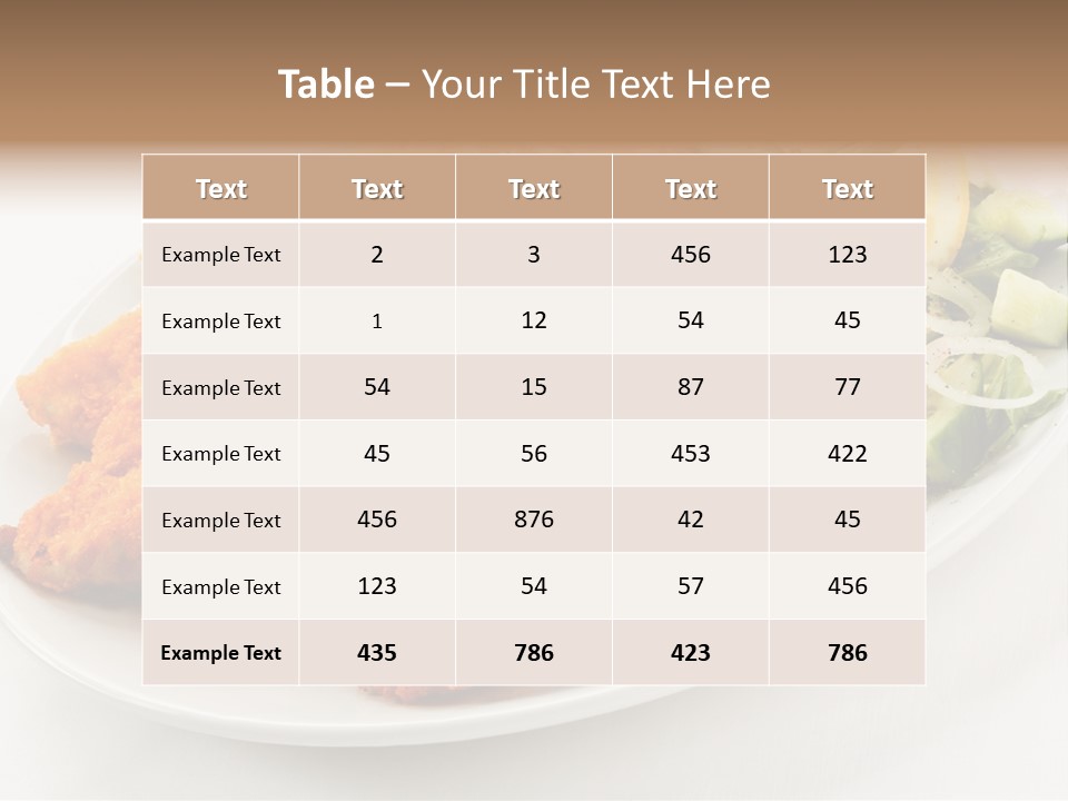 Bbq Fast Food Dining PowerPoint Template