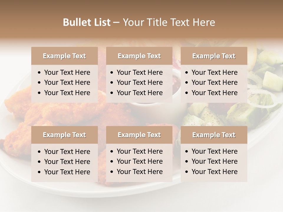 Bbq Fast Food Dining PowerPoint Template