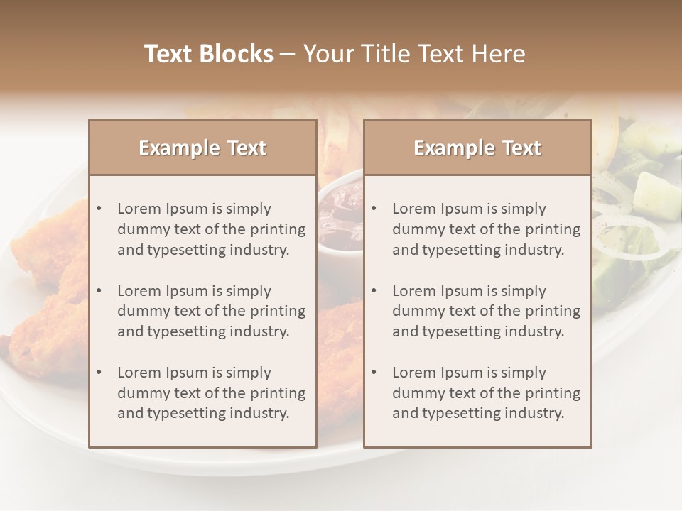 Bbq Fast Food Dining PowerPoint Template