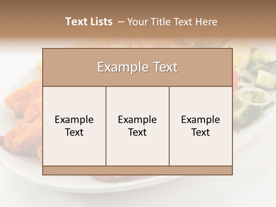 Bbq Fast Food Dining PowerPoint Template