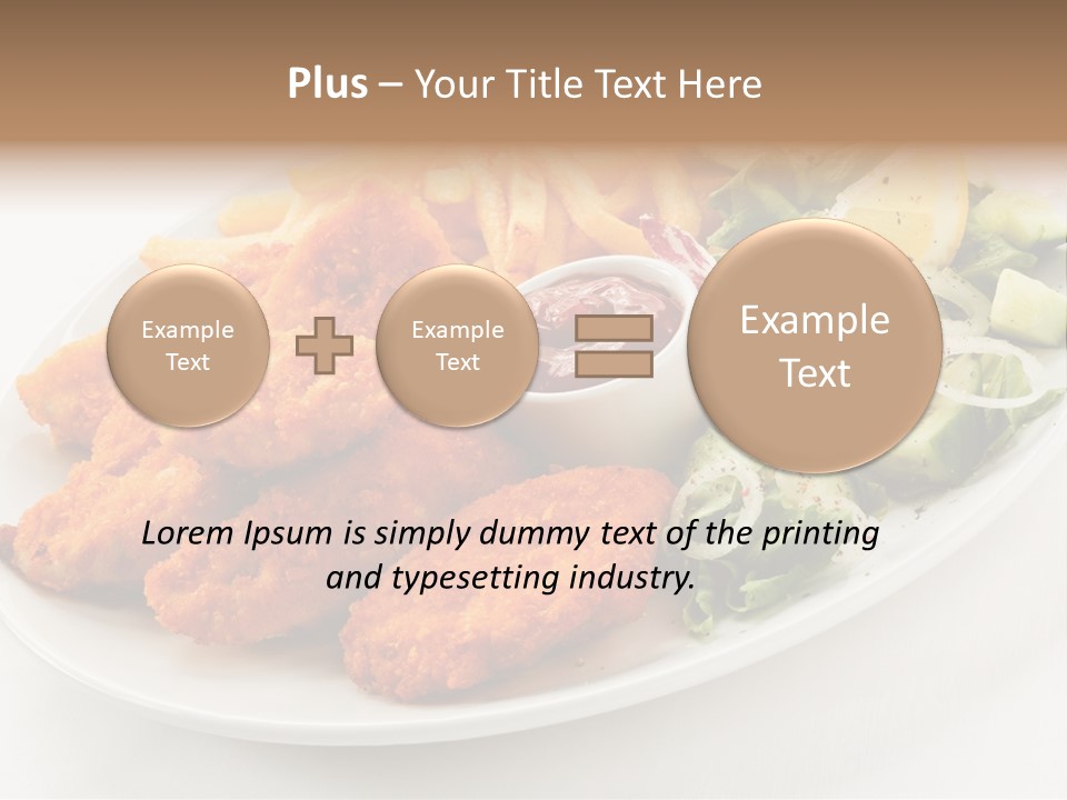 Bbq Fast Food Dining PowerPoint Template