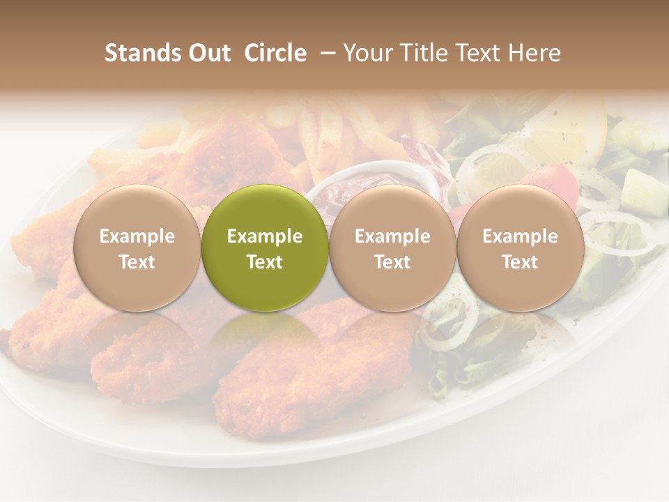 Bbq Fast Food Dining PowerPoint Template