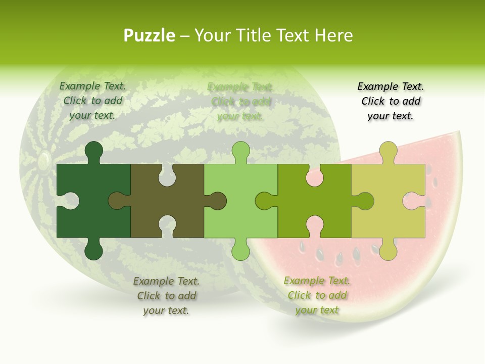 Summer Slice Fruits PowerPoint Template