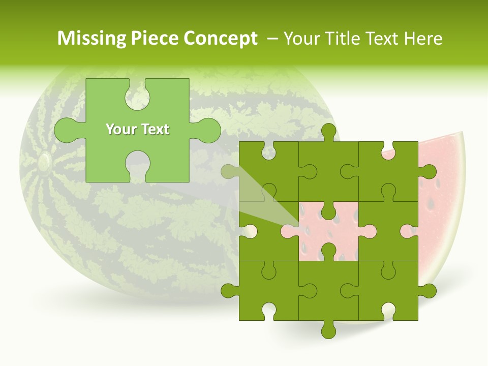 Summer Slice Fruits PowerPoint Template