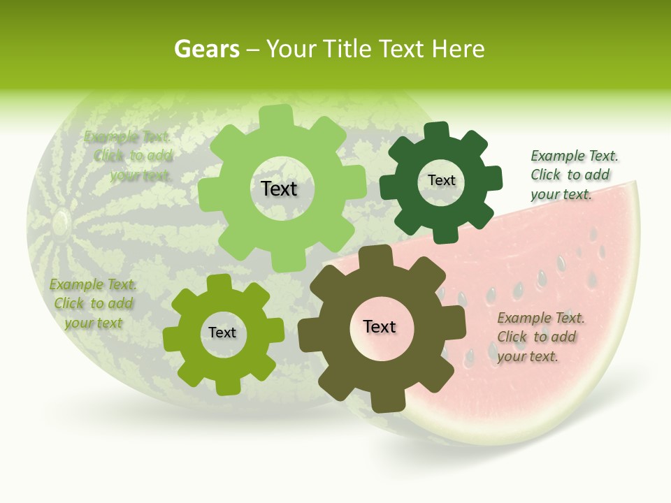 Summer Slice Fruits PowerPoint Template