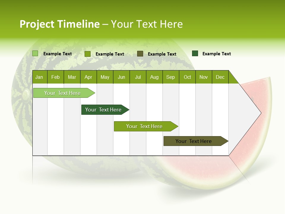 Summer Slice Fruits PowerPoint Template