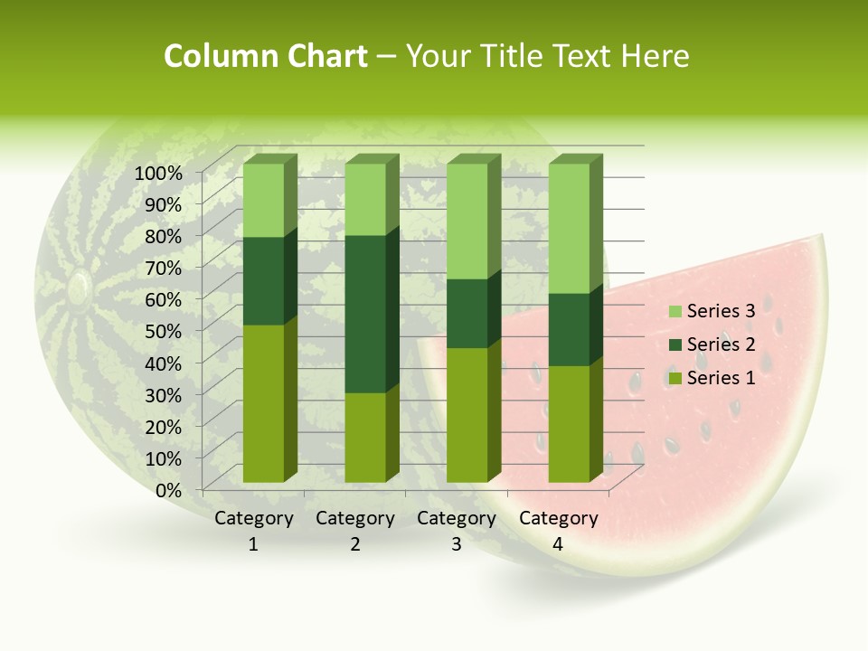 Summer Slice Fruits PowerPoint Template