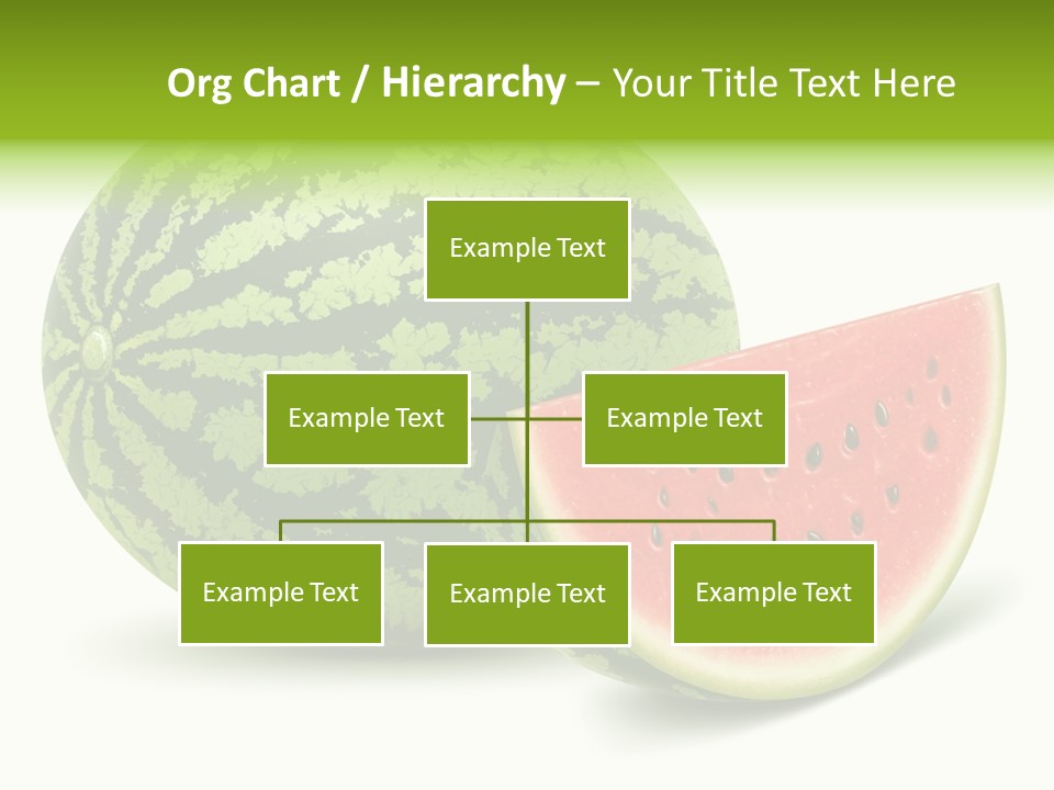 Summer Slice Fruits PowerPoint Template