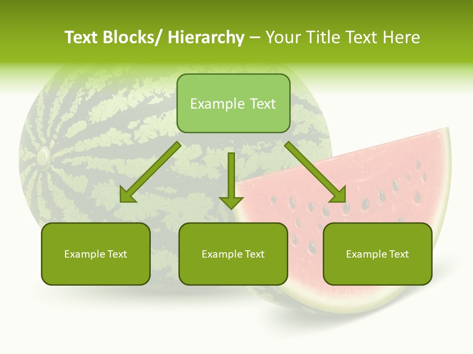 Summer Slice Fruits PowerPoint Template