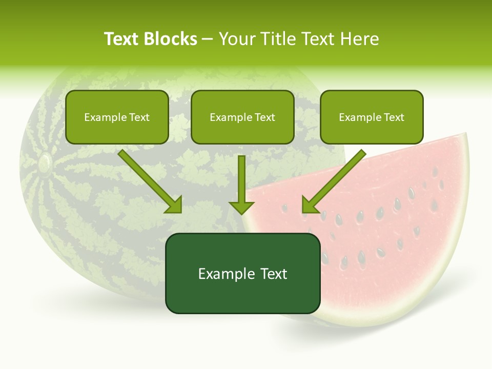Summer Slice Fruits PowerPoint Template