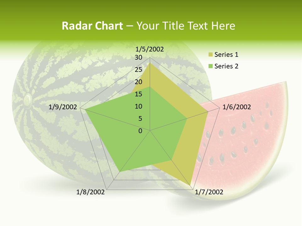 Summer Slice Fruits PowerPoint Template