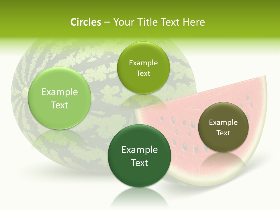 Summer Slice Fruits PowerPoint Template