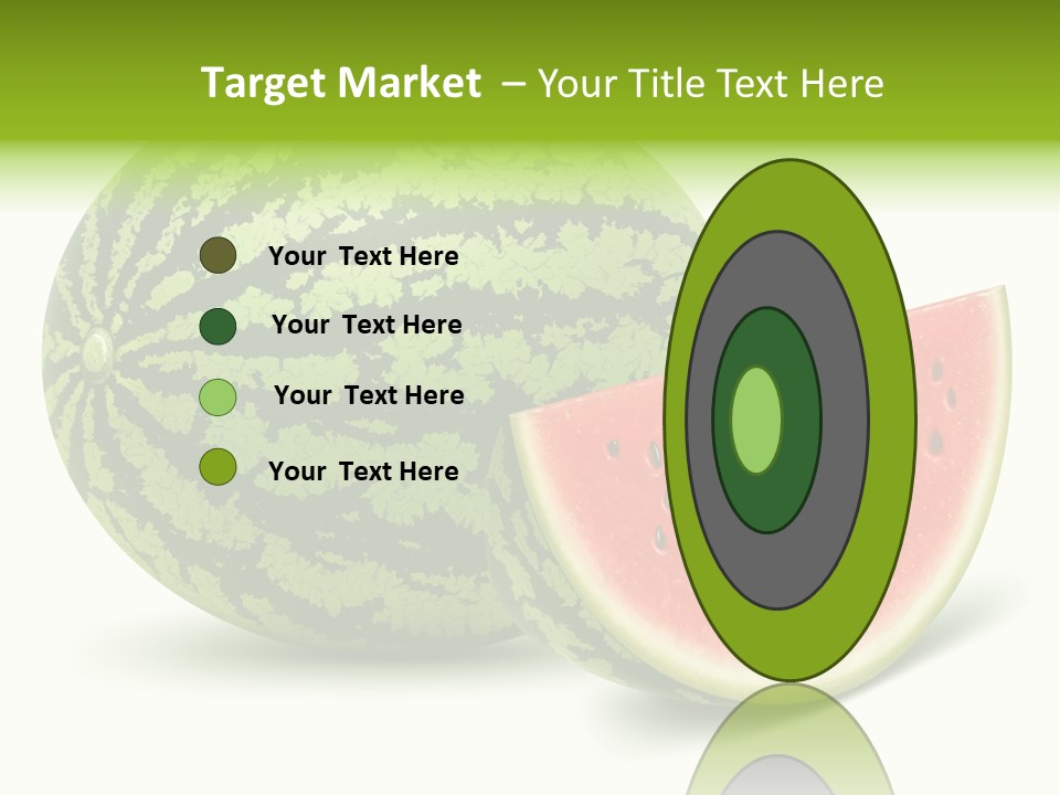 Summer Slice Fruits PowerPoint Template