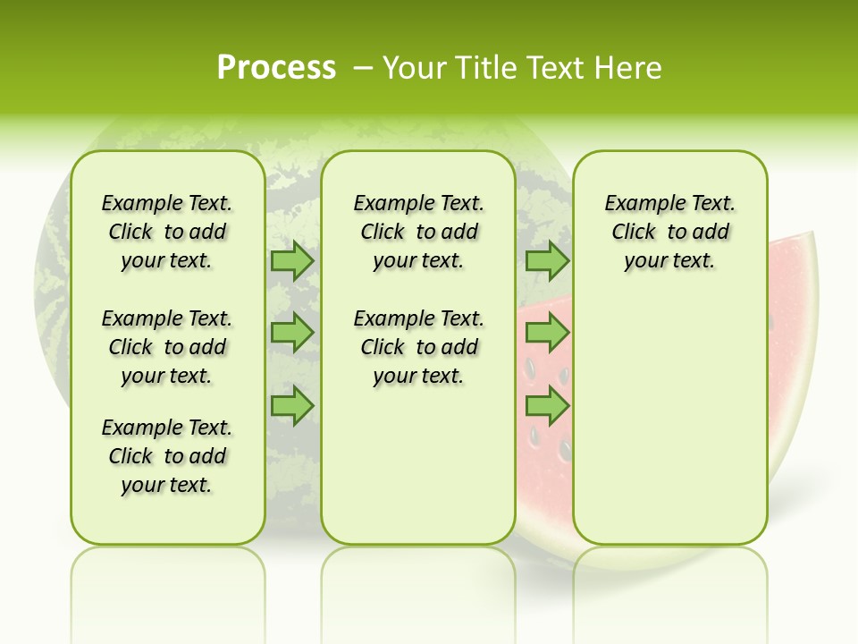 Summer Slice Fruits PowerPoint Template