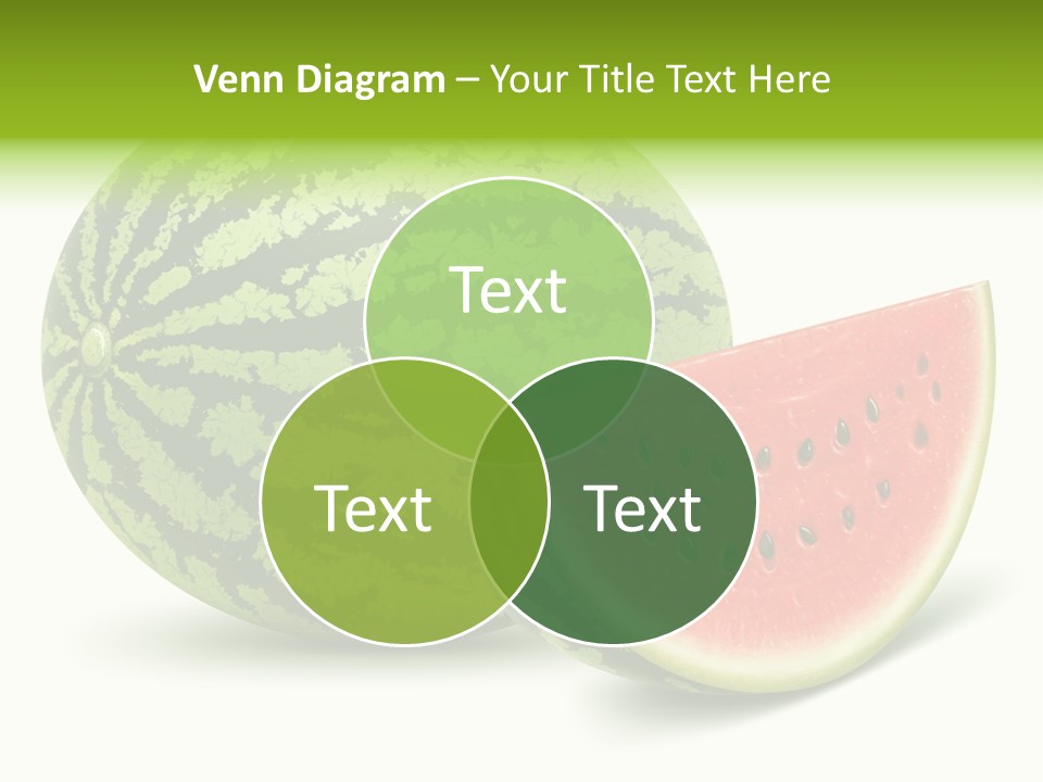 Summer Slice Fruits PowerPoint Template