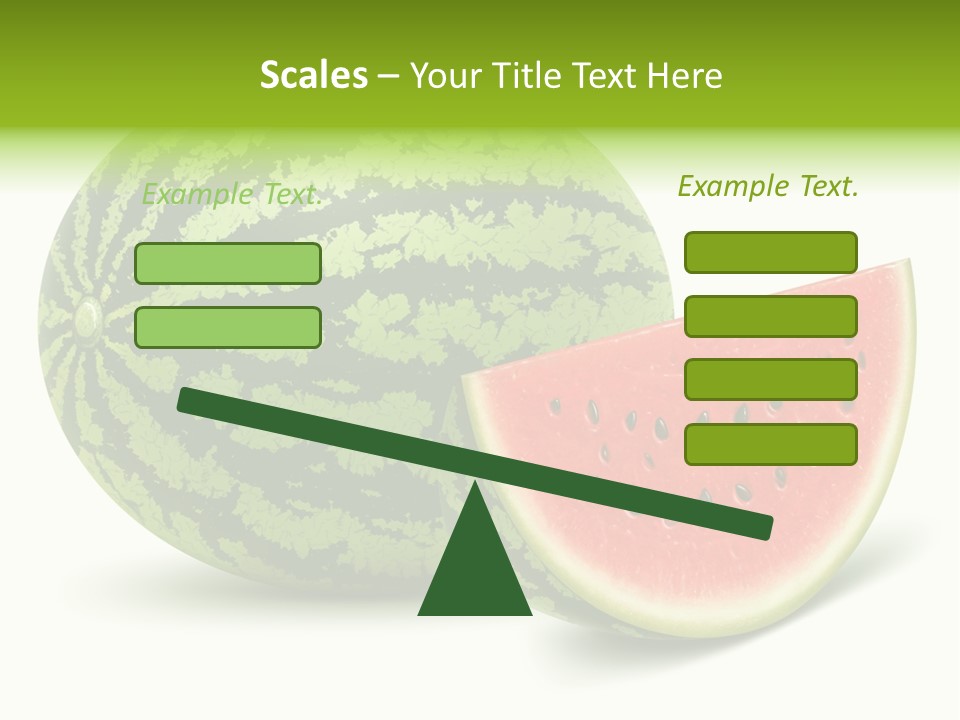 Summer Slice Fruits PowerPoint Template
