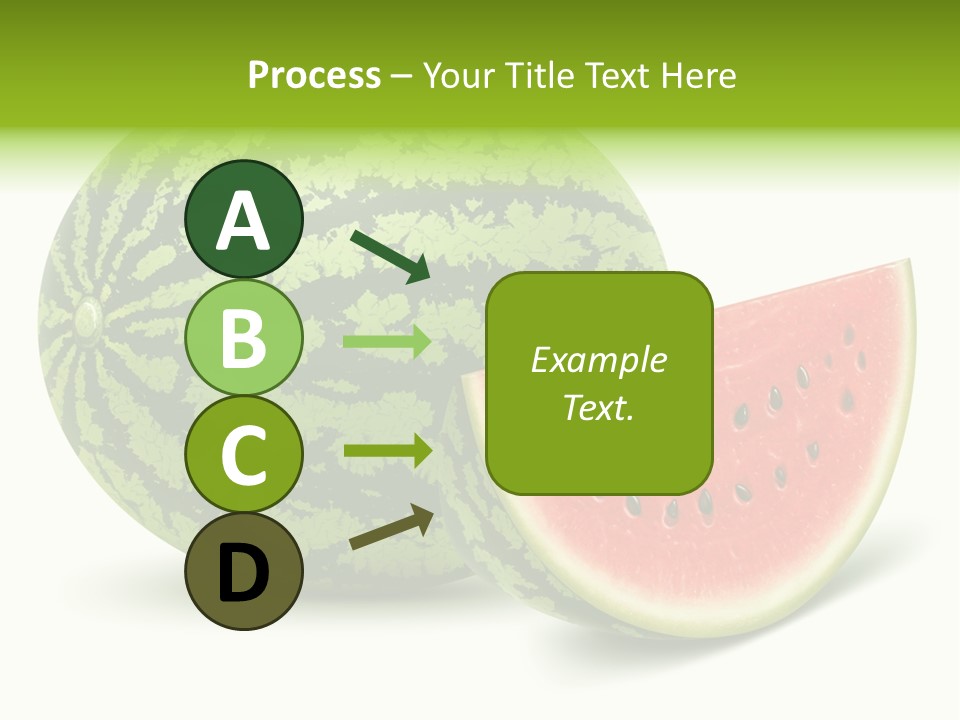 Summer Slice Fruits PowerPoint Template