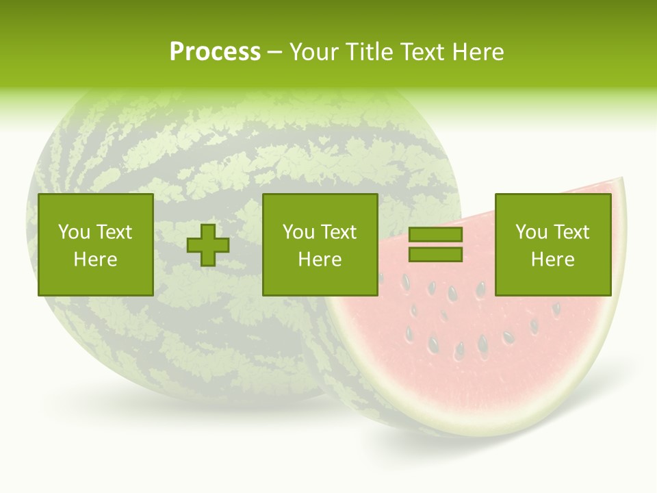 Summer Slice Fruits PowerPoint Template