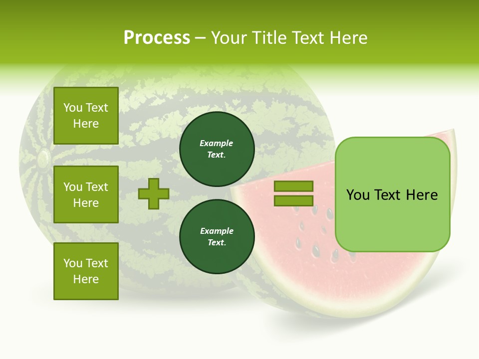 Summer Slice Fruits PowerPoint Template