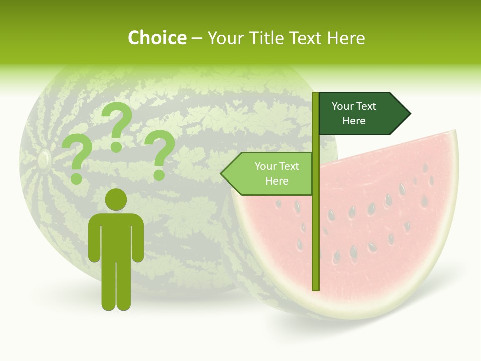 Summer Slice Fruits PowerPoint Template
