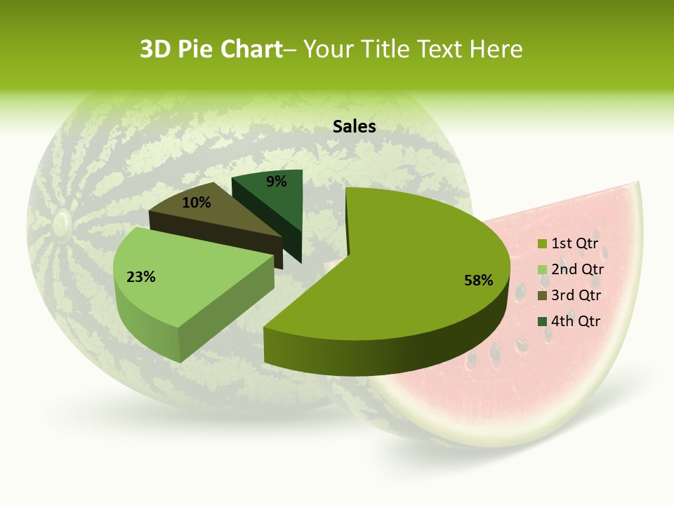 Summer Slice Fruits PowerPoint Template