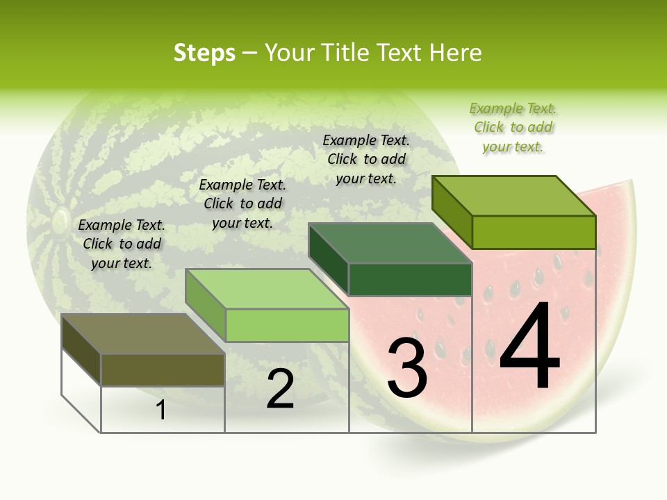 Summer Slice Fruits PowerPoint Template