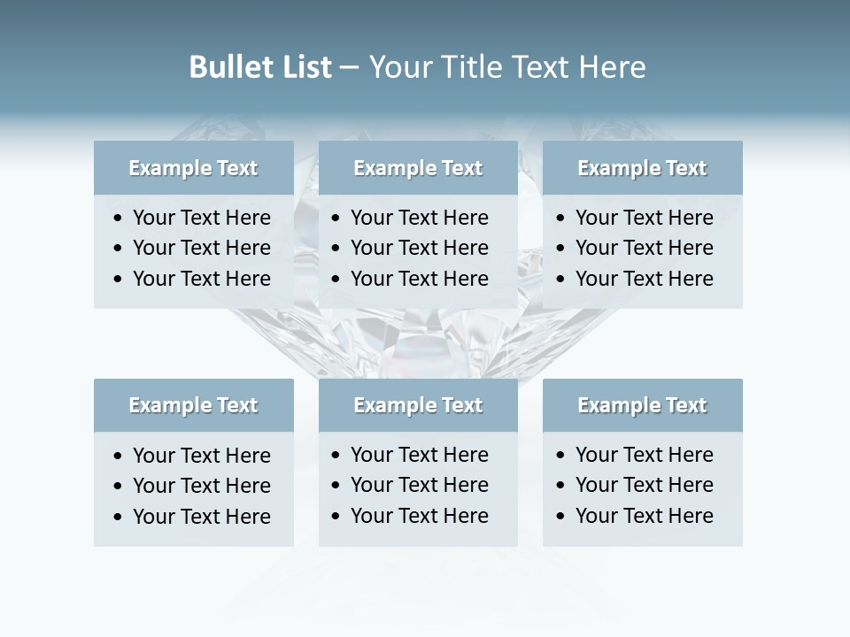 Facet Concept Topaz PowerPoint Template