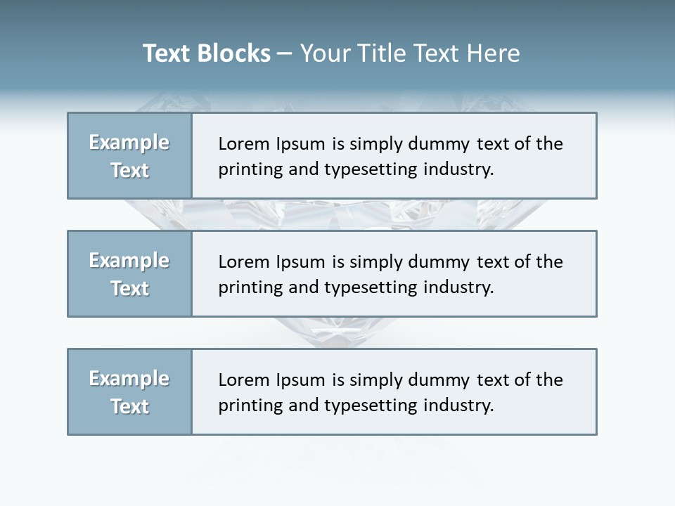 Facet Concept Topaz PowerPoint Template