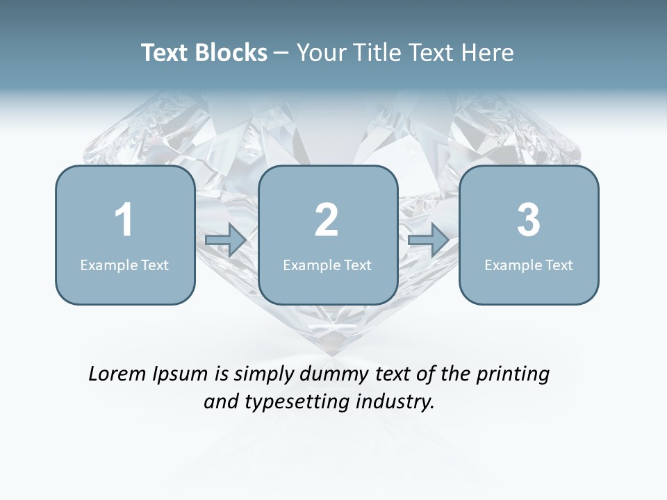 Facet Concept Topaz PowerPoint Template