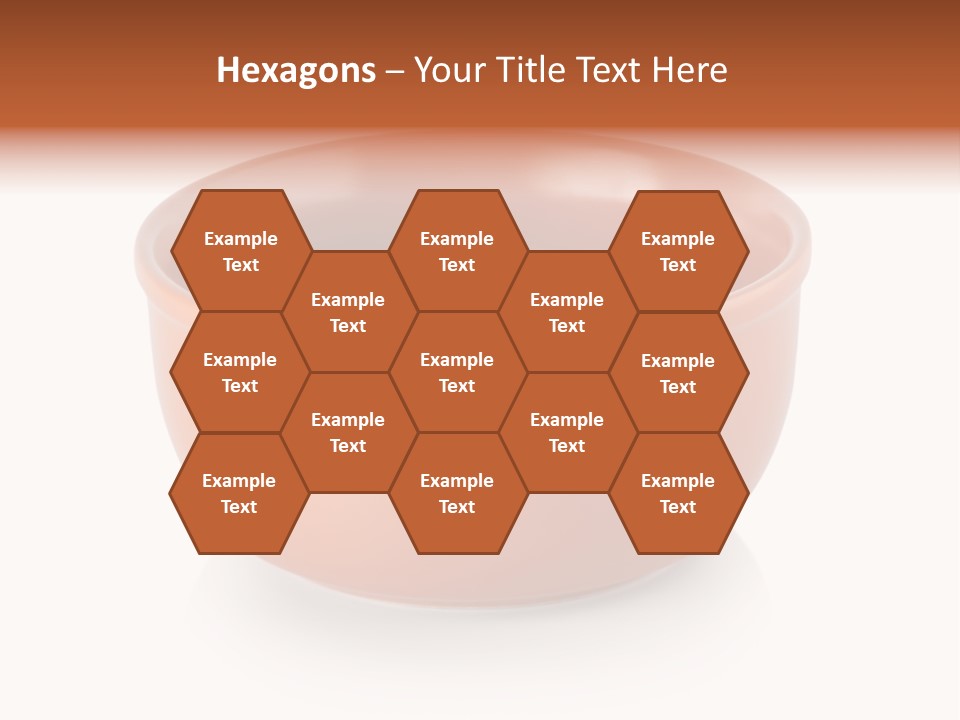 Earthenware Horizontal Photo PowerPoint Template