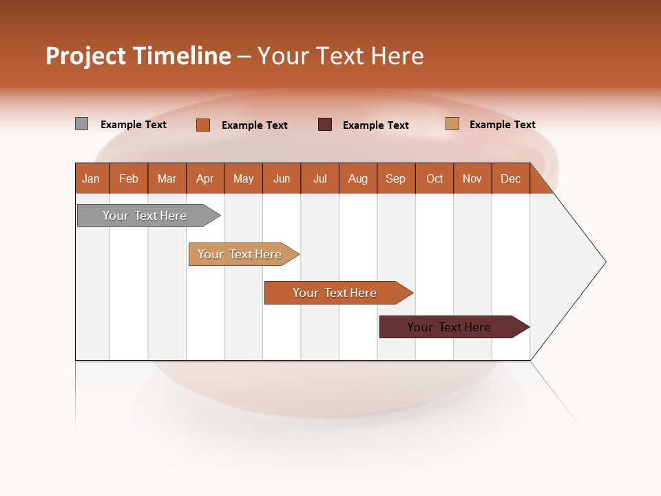 Earthenware Horizontal Photo PowerPoint Template
