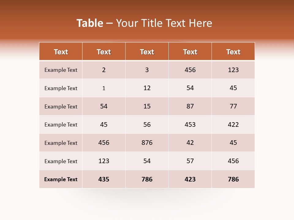 Earthenware Horizontal Photo PowerPoint Template