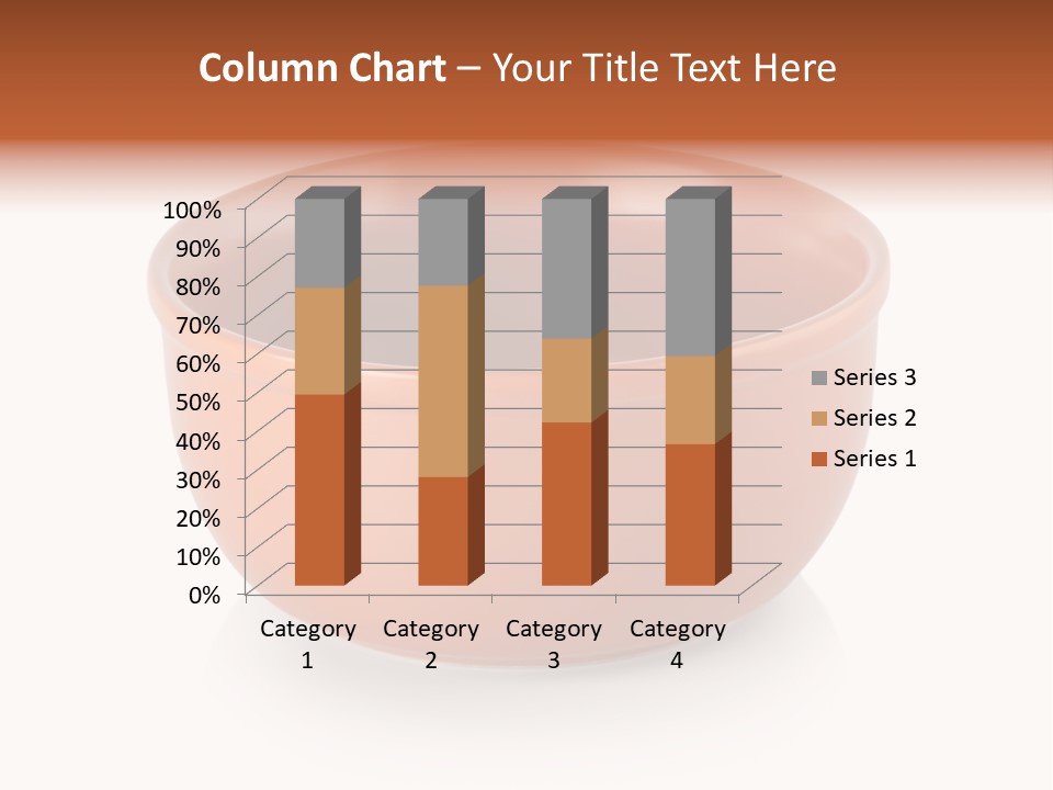 Earthenware Horizontal Photo PowerPoint Template