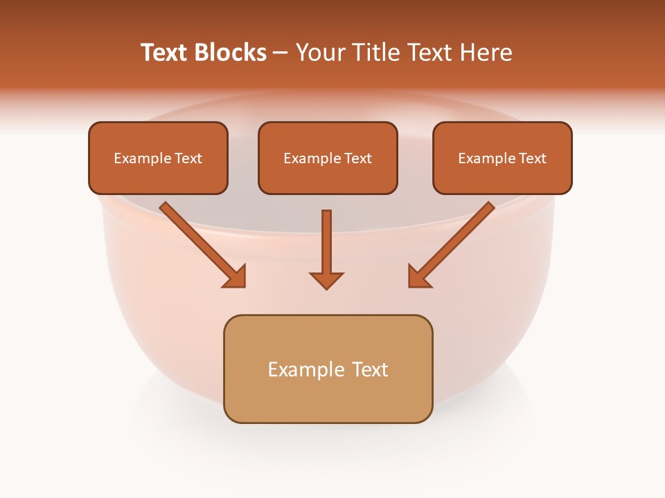 Earthenware Horizontal Photo PowerPoint Template
