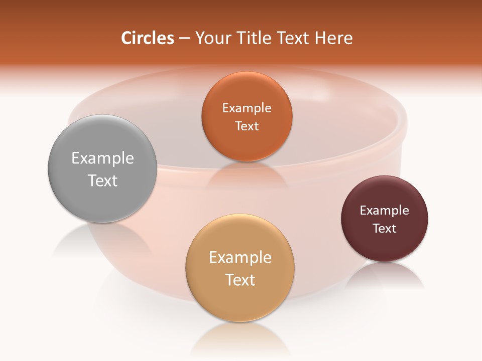 Earthenware Horizontal Photo PowerPoint Template