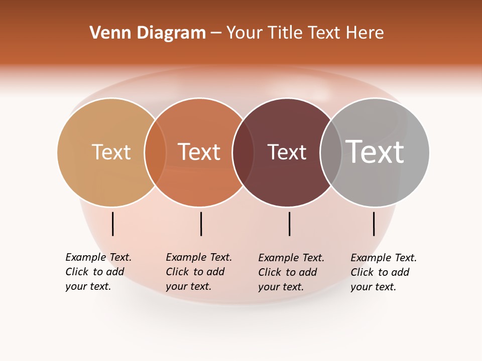 Earthenware Horizontal Photo PowerPoint Template