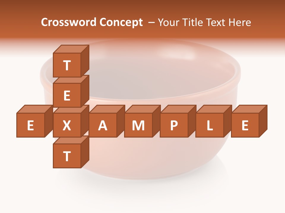 Earthenware Horizontal Photo PowerPoint Template