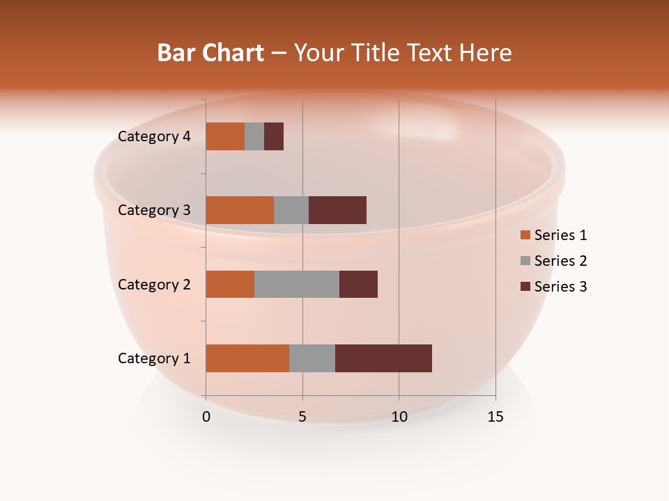 Earthenware Horizontal Photo PowerPoint Template