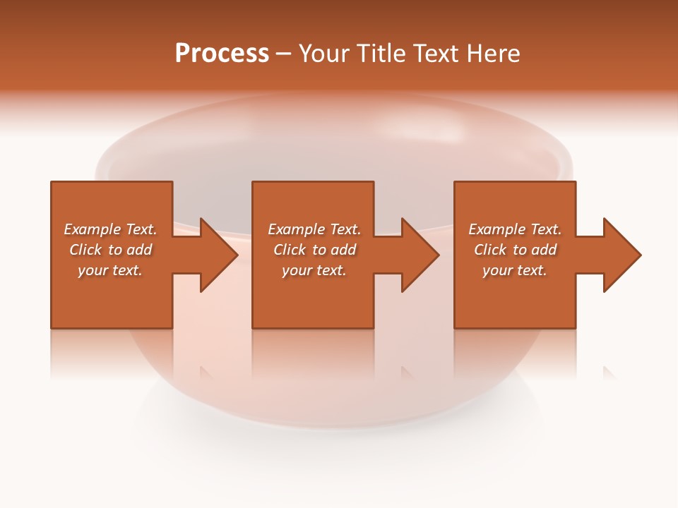 Earthenware Horizontal Photo PowerPoint Template