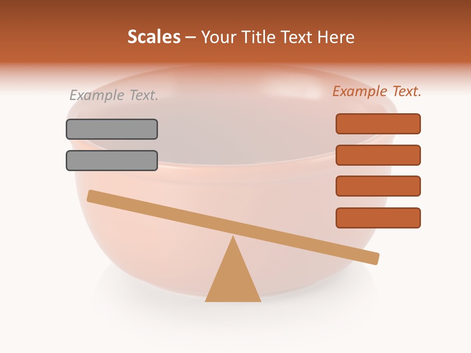Earthenware Horizontal Photo PowerPoint Template