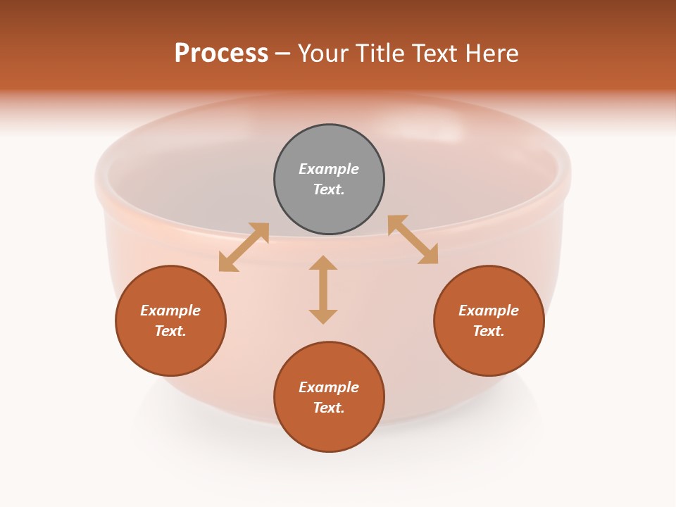 Earthenware Horizontal Photo PowerPoint Template