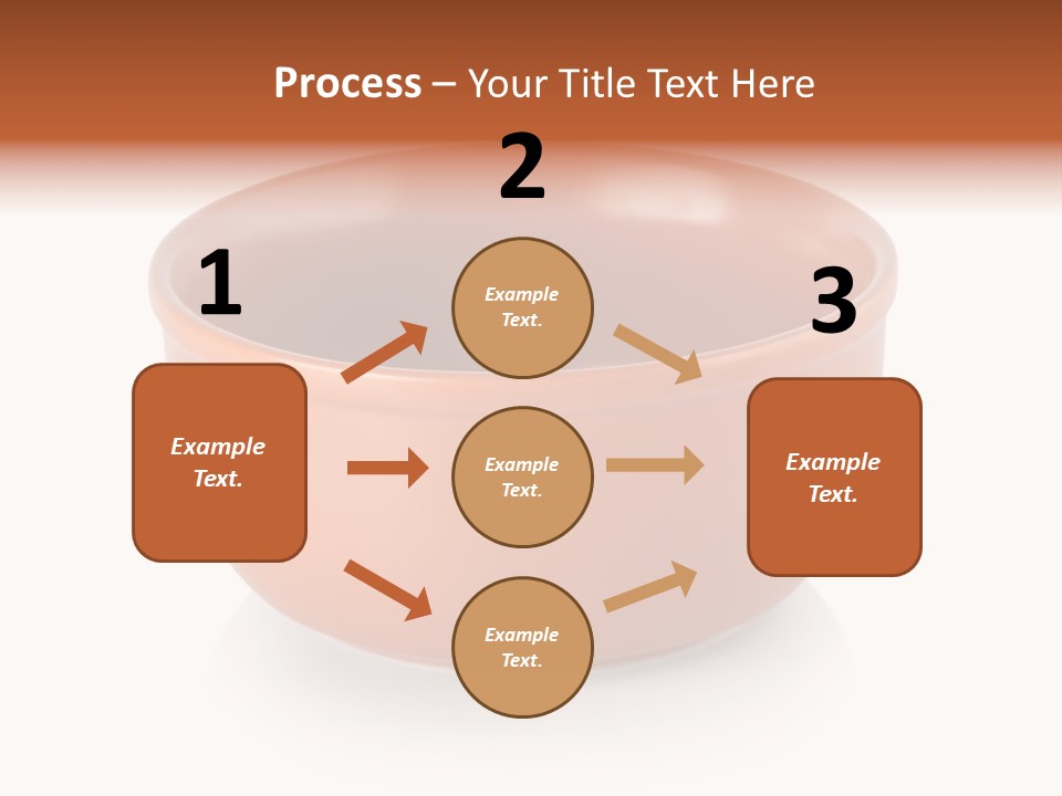 Earthenware Horizontal Photo PowerPoint Template