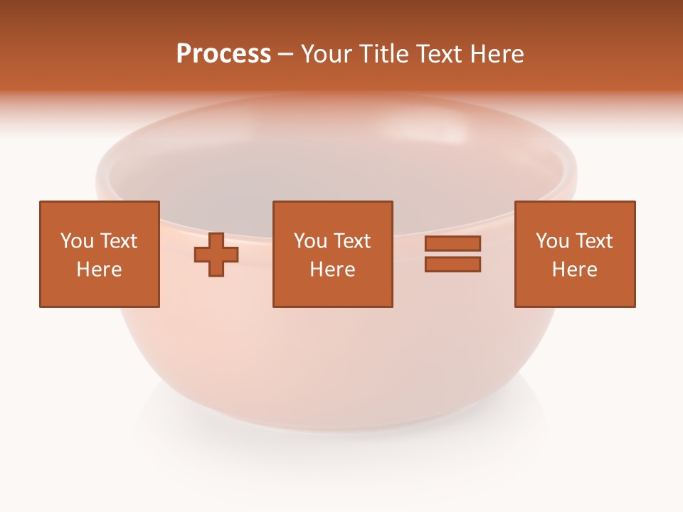 Earthenware Horizontal Photo PowerPoint Template