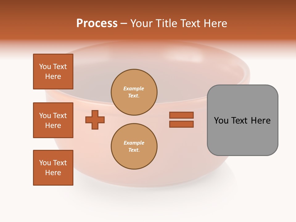 Earthenware Horizontal Photo PowerPoint Template