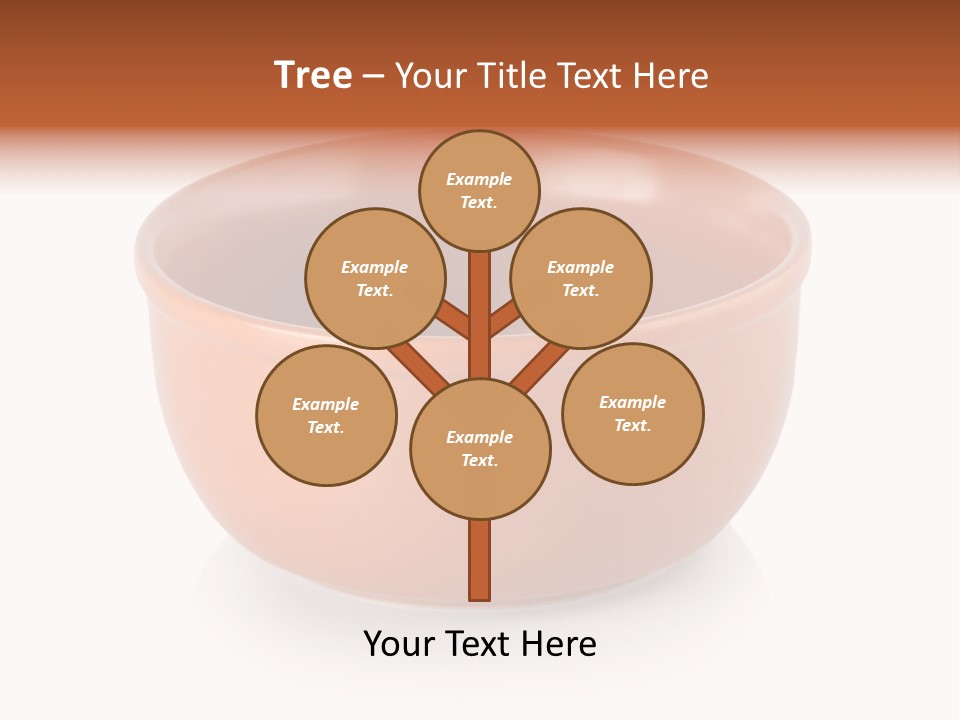 Earthenware Horizontal Photo PowerPoint Template